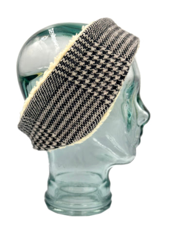 Tweed Headband - Glen Check