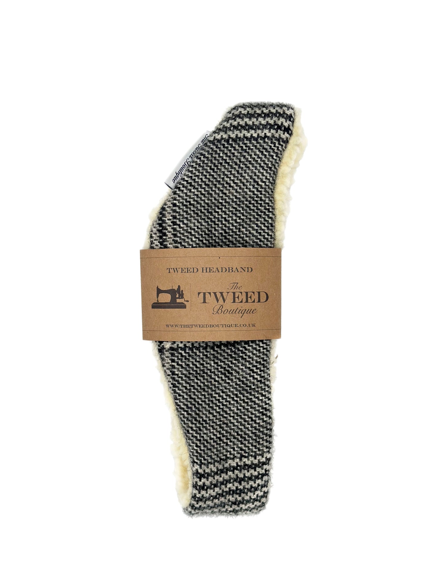 Tweed Headband - Glen Check