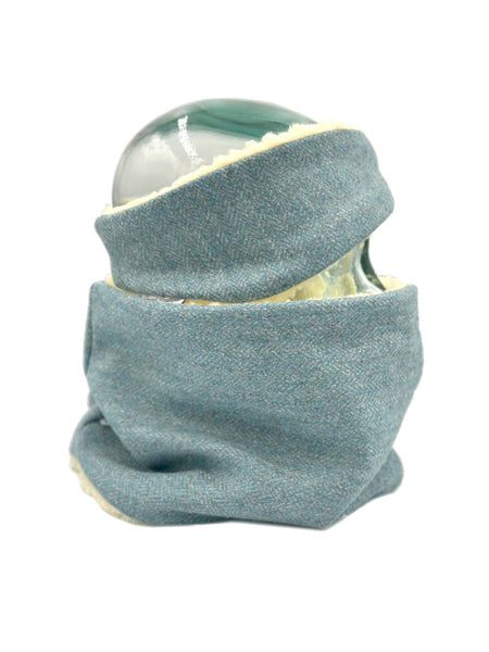Tweed Headband - Sea Blue