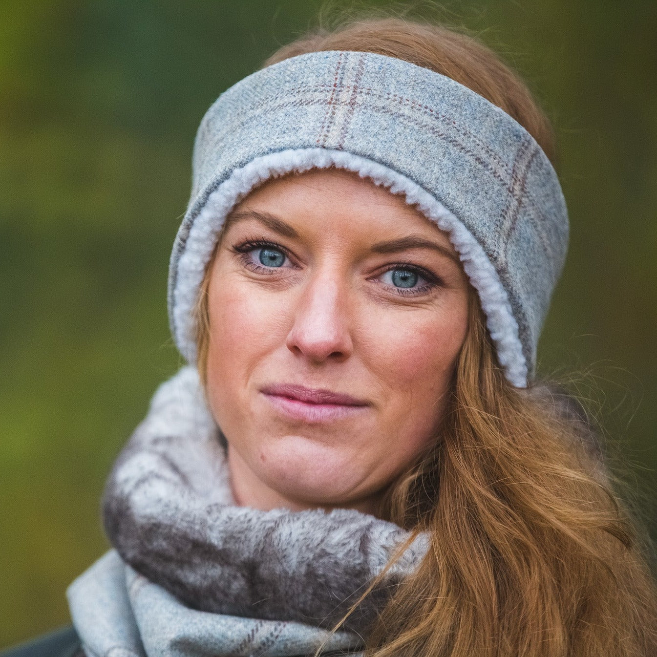 Classic Tweed Headband - Dove
