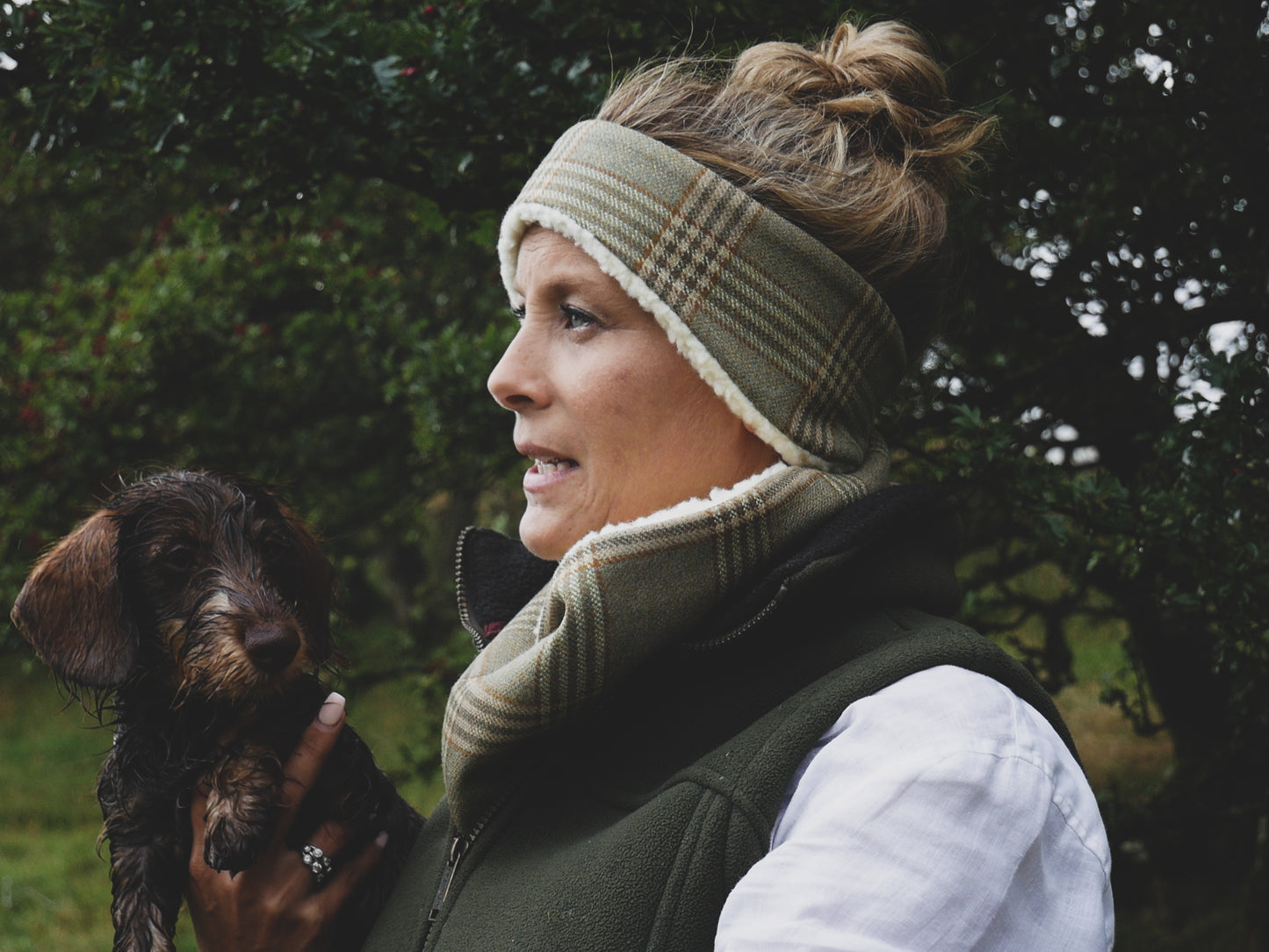 Classic tweed headband - Berwick
