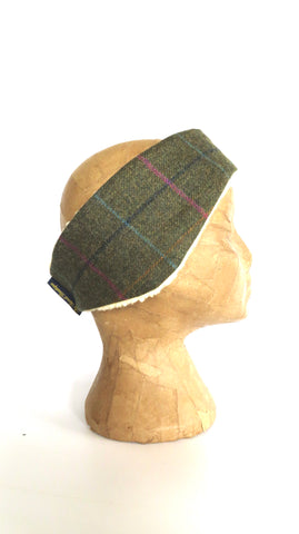 Classic Tweed Headband - Pitsford green