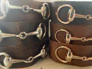 Leather Scarf Ring