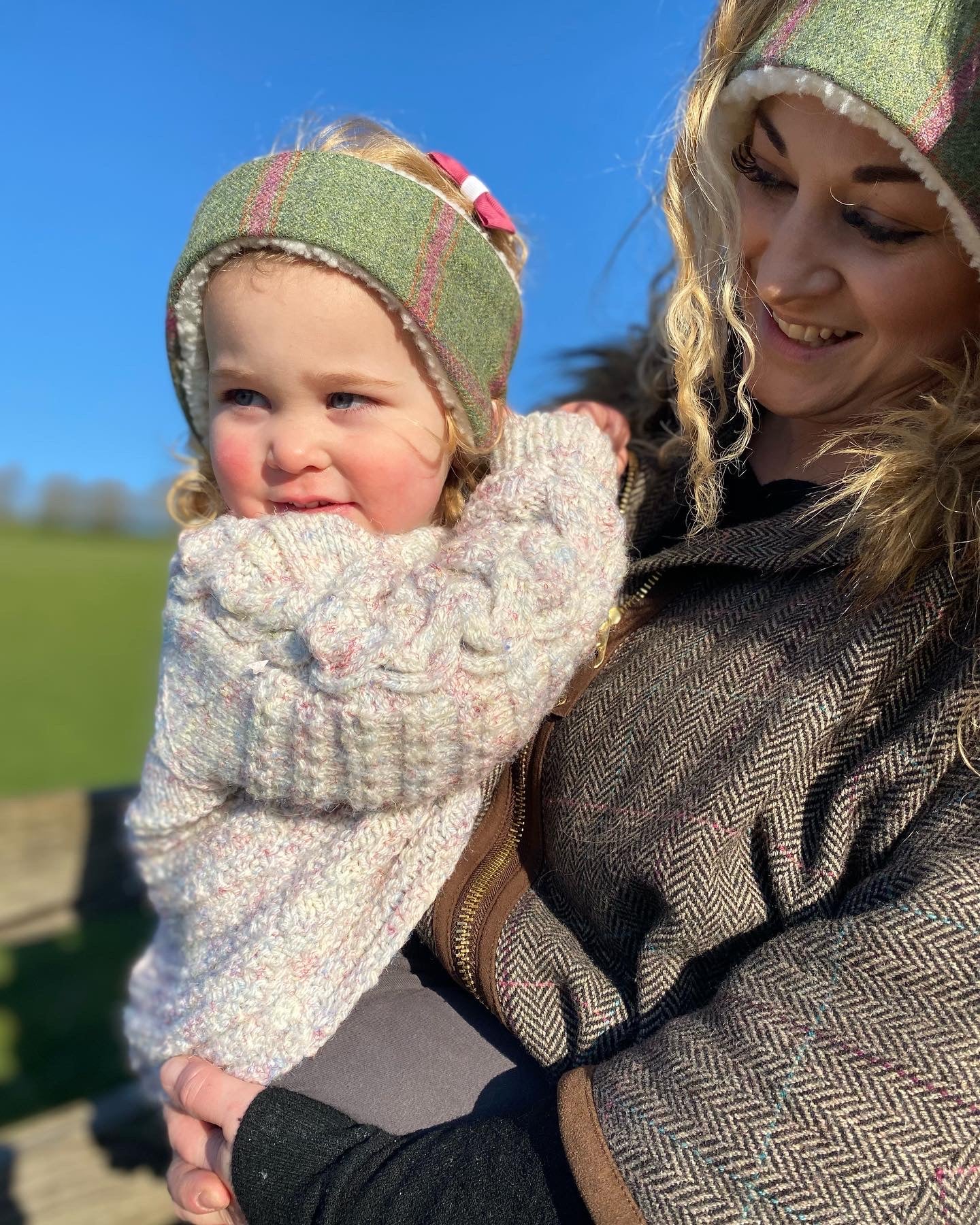 Tweedling headband - child’s size