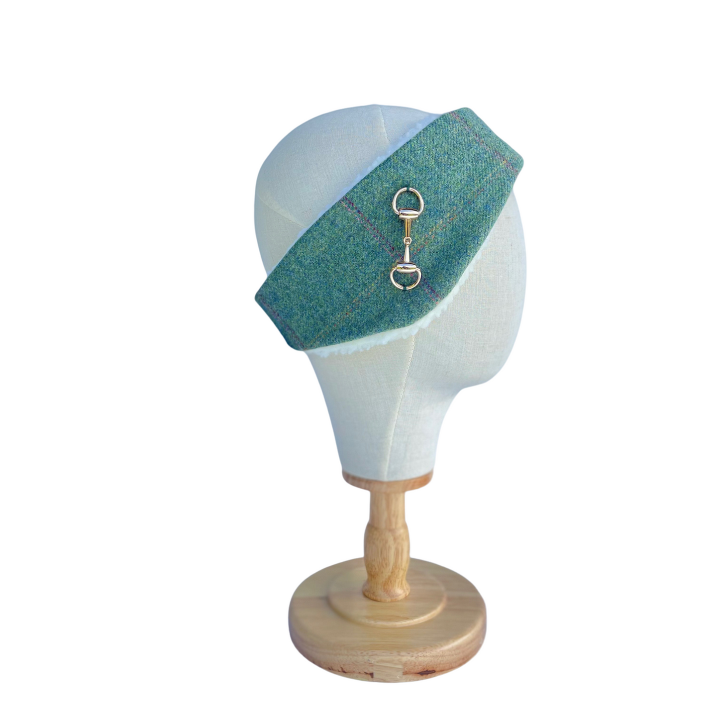 Classic Tweed Headband - Greenfinch